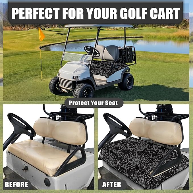 Golf Cart Seat Covers Universal Golf Cart Seat Cover Blanket Cushion Cover Sports Golf Cart Accessories