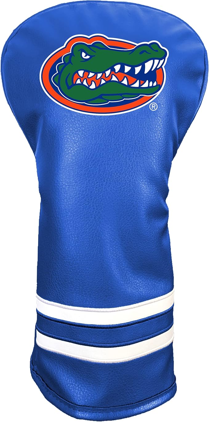 Team Golf NCAA Vintage Driver Golf Club Headcover (Printed), Form Fitting Design, Retro Design with Fleece Lining for Extra Club Protection
