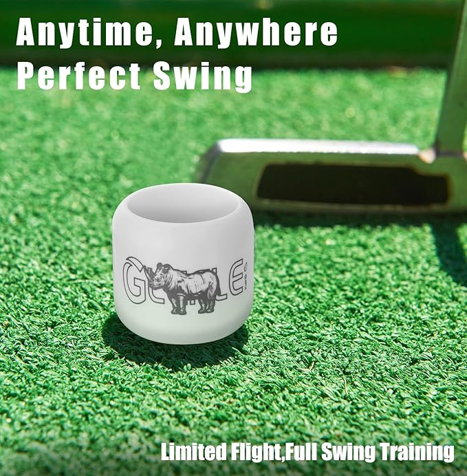 Practice Golf Balls 12 Pack,Realistic Feel and Limited Flight Golf Practice Balls,Practice Golf Balls for Backyard,Swing Training,Training Golf Balls Indoor or Outdoor Use