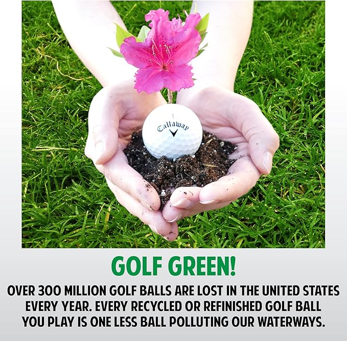 Golf Ball nut - 48 Used Golf Balls – Recycled Premium Brands Assorted Mix for Practice & Play – 5A/4A Premium Condition Mix – Includes Mesh Bag – Budget-Friendly & Sustainable Golf Balls