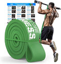 Pull Up Assistance Resistance Bands - Long Loop Power Bands for Men and Women - Strength Power Flexibility Training at Home & Gym - Ebooks & Workout Chart Included by Iron Core Fitness
