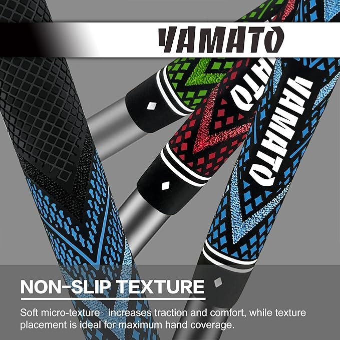 Yamato Innovative Golf Grips 13 Pack Midsize/Standardsize Golf Club Grips, All-Weather Firm Control And High Performance Grips Provides Superior Comfort And Responsiveness,4 colors Available