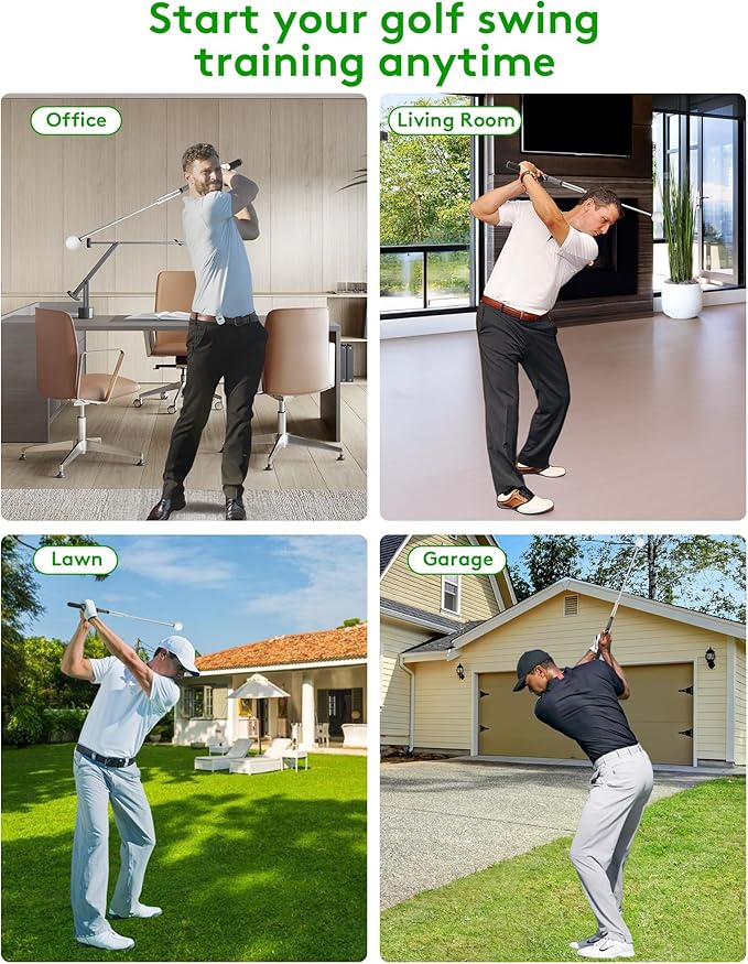 Golf Swing Trainer - Superior Golf Training Aid, Unmatched Grip Trainer, Ideal for Golf Practice & Training