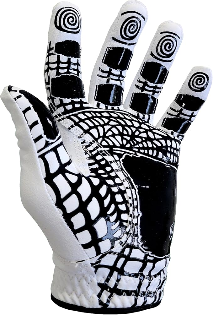 MONKEY GRIP Golf Glove Premium Synthetic Nonslip Spider Grip Tacky All Weather Slice Killer No Twist Left Hand