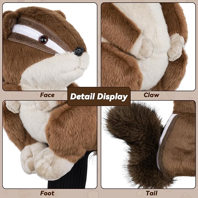 Funny Golf Driver Head Gover, Animal Golf Club Cover Ultra Premium Plush Tour Quality Driver Headcover for Men Women