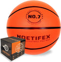 Upgraded 580g Weighted Silent Basketball, High-Density Quiet Indoor Training Ball with Gift Box, Real Bounce Soft Material, Ideal for Home & Apartment Dribbling Practice