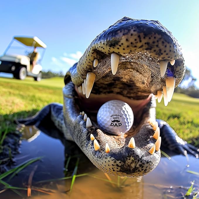 Ball Badge - Golf Ball Stamp (The Icon Series), Golf Ball Marker, Reusable Golf Ball Marking Tool to Identify Golf Balls