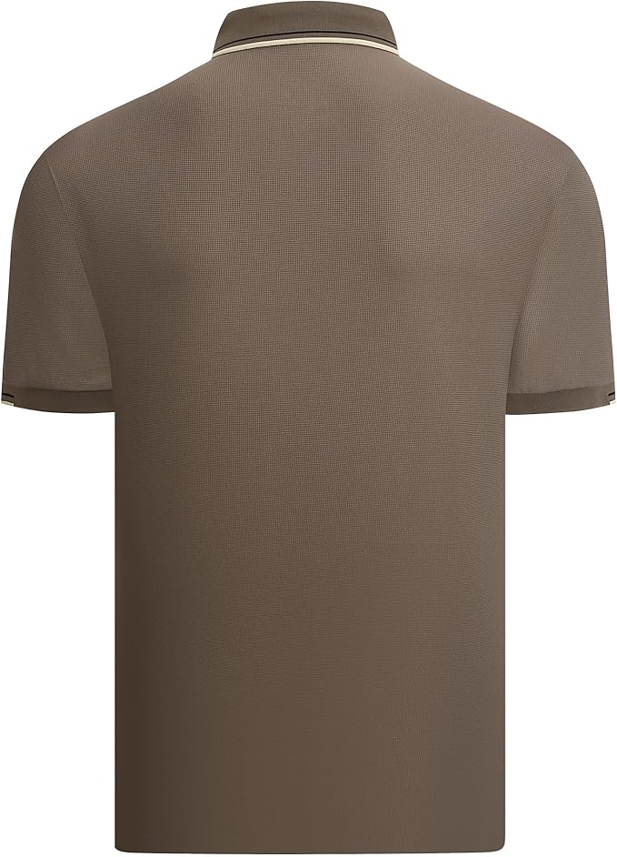 Alex Vando Mens Golf Shirt Moisture Wicking Performance & Polished Style Polo Shirts for Men