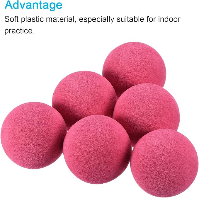 PATIKIL Golf Foam Balls, Pack Sponge Exercise Flight Swing Practice for Indoor Training