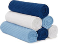 S&T INC. Microfiber Gym Towels, Yoga Towel for Home and Gym Bag, 16 Inch x 27 Inch, 6 Pack