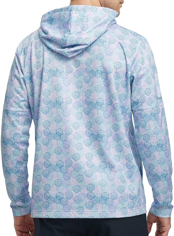 Hoodies for Men Golf Fleece Hooded Sweatshirts Dry Fit Athletic Lightweight Casual Midlayer Mens Hoodies Pullover