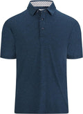 Alex Vando Mens Golf Shirt Moisture Wicking Quick-Dry Short Sleeve Casual Polo Shirts for Men