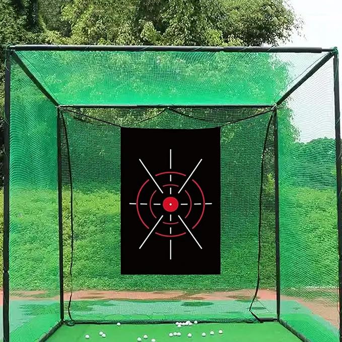 Hitting Net Driving Range Golf Target Cloth for Golfing Practice Backyard