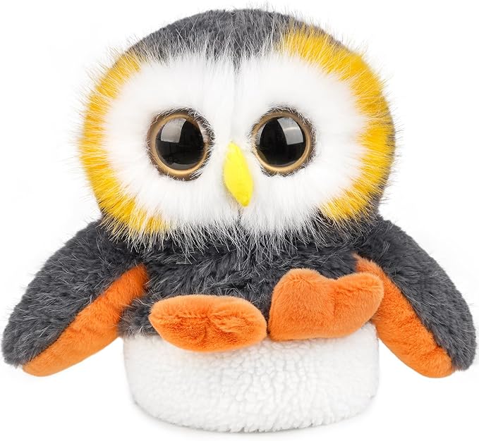 Big Teeth Funny Plush Driver Headcover Animal, Groundhog Gopher Penguin Driver Head Cover for 460cc Club, Sloth Leprechaun Crocodile Golf Head Covers for Woods and Driver Protector