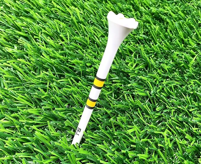 TRUESTRIKE Premium USA Golf Tees – 100-Pack Durable 3¼" / 2¾" Plastic Tees – Made in USA – Perfect Holiday Golf Gift