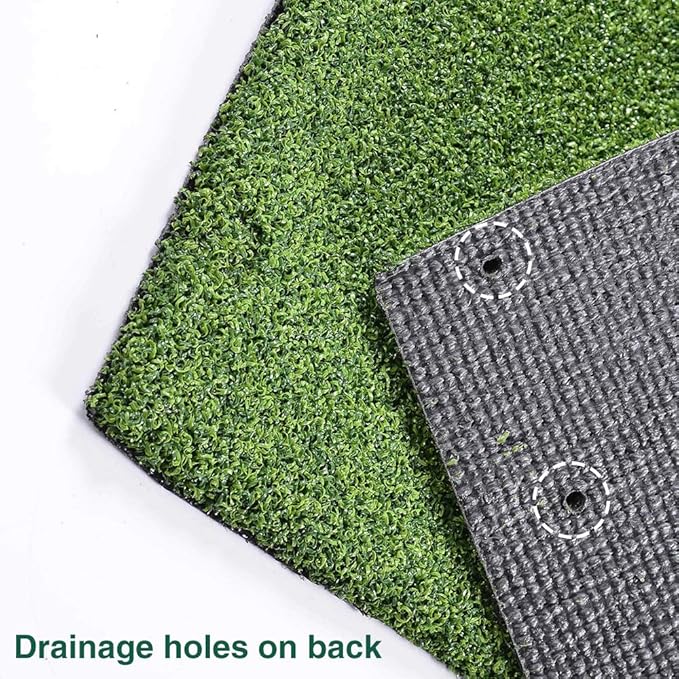 Golf Putting Green - Artificial Grass Turf 5FT X 8FT, Indoor/Outdoor Training Mat, Synthetic Fake Grass for Baseball, Football, Gym Sports
