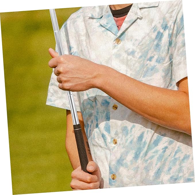 Ergonomic Golf Club Extension Rod 0.58in Iron Tube Golfing Shaft Accessory Easy to Use Professional Golfing Tool