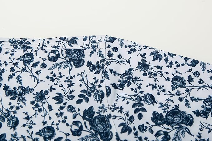 Mens Golf Shirts Quick Dry Moisture Wicking Casual Short Sleeve Performance Athletic Print Collared Stylish Men Polo Shirt