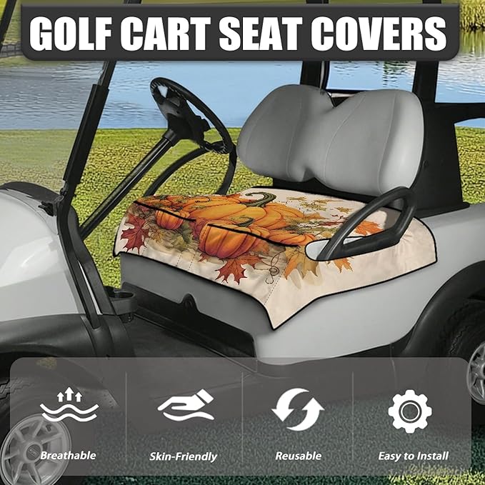 Golf Cart Seat Covers Universal Golf Cart Seat Cover Blanket Cushion Cover Sports Golf Cart Accessories