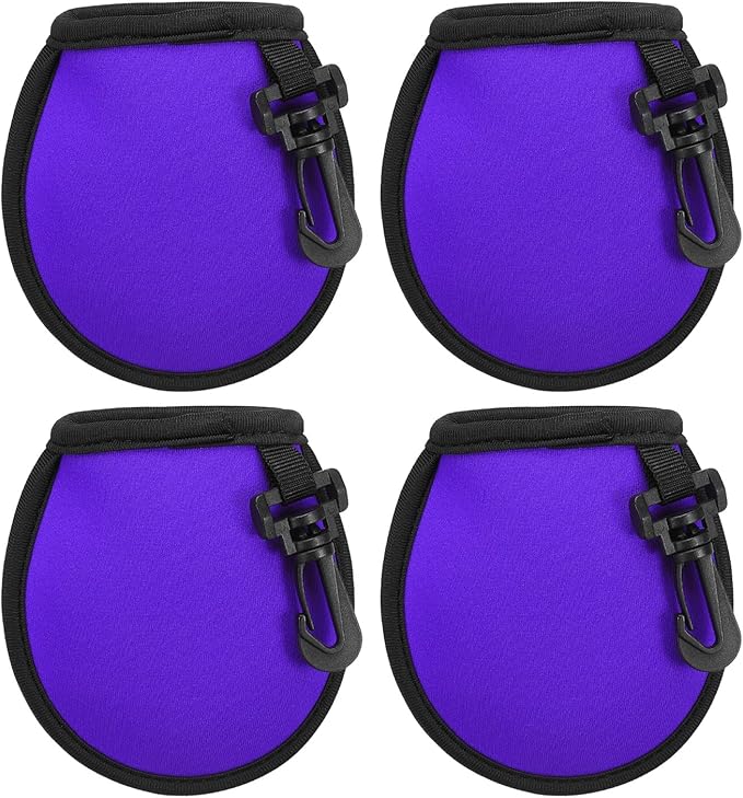 PATIKIL Golf Ball Washer Pouch, Portable Golf Balls Cleaner Pocket Bag with Hanging Clip for Men Golf