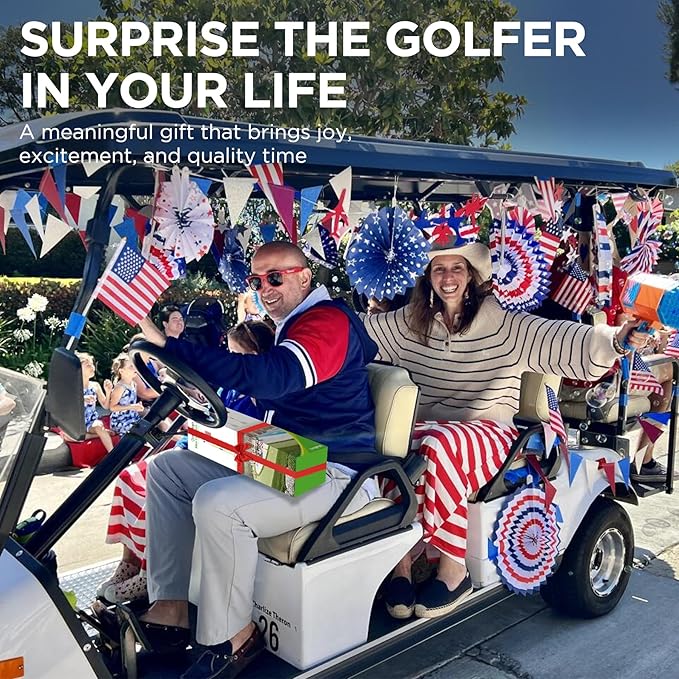 KINGTOP Golf Flagstick Mini, Practice Putting Green Flags for Yard, All 3 Feet, Golf Pin Flag Hole Cup Combo Kit, Fiberglass Portable 2-Section Design, Double-Side American Flag