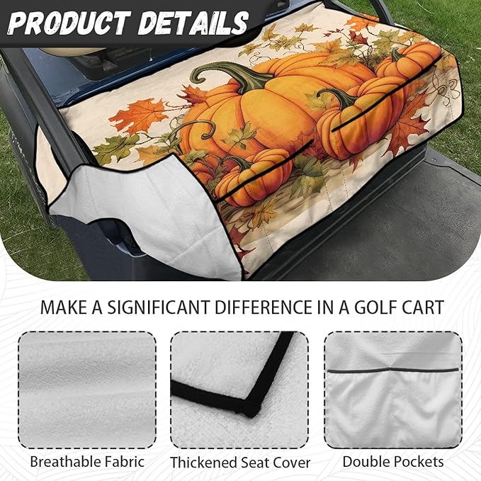 Golf Cart Seat Covers Universal Golf Cart Seat Cover Blanket Cushion Cover Sports Golf Cart Accessories