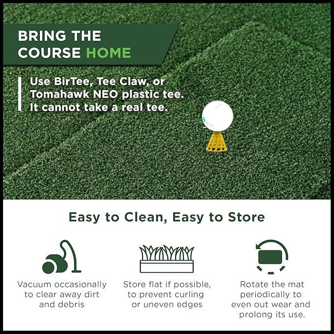SIGPRO Hitting Strips - Professional-Grade, Replaceable Golf Hitting Mat - Realistic Hitting Surface - Replaceable with SIGPRO - Joint-Friendly