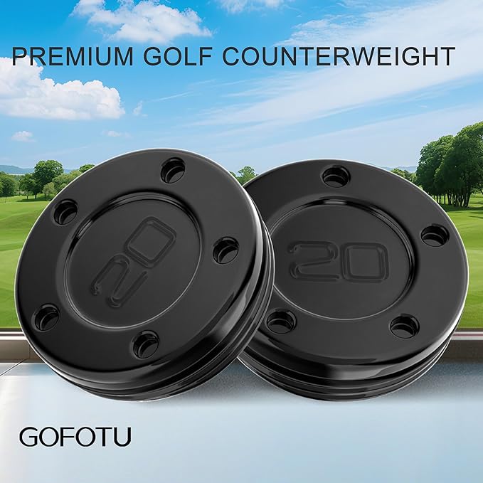 Golf Club Head Custom Weight 2pcs 5g/10g/15g/20g/25g/30g/35g/40g/45g Fit Titleist Scotty Cameron Golf Club Putters Newport Black Choose oneBlack