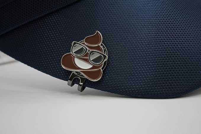 Funny Golf Ball Marker + Premium Magnetic Hat Clip | Unique Gift for Men & Women Golfers | Hilarious Golf Accessory for Any Golfer | NEW Designs!