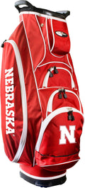 Team Golf NCAA Lightweight, 10-Way Club Divider, Spring Action Stand, Insulated Cooler Pocket, Velcro Glove and Umbrella Holder & Lift Assist Handles