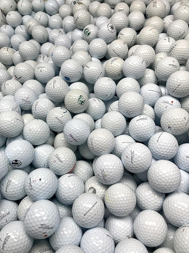 Golf Ball Monkey Cheap Recycled for Titleist ProV1 Golf Balls Bulk - Used for Titleist Golfballs Pro V1 for Men & Women (Packaging May Vary)