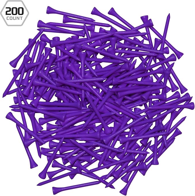 Izzo Wood Golf Tees (200 Pack)