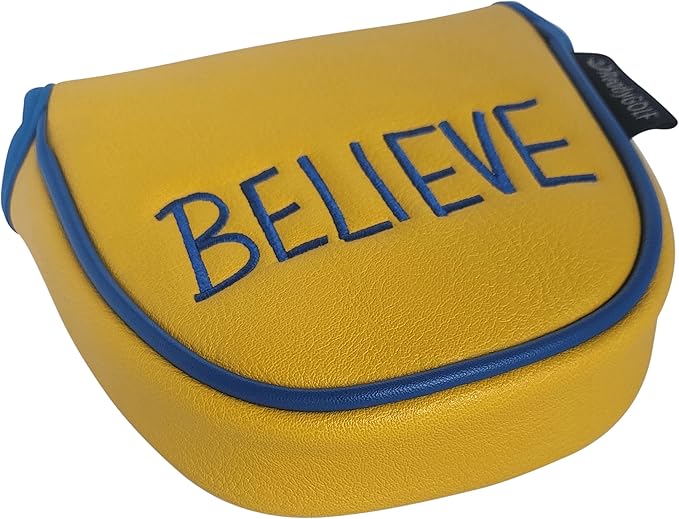 Believe Embroidered Putter Cover - Mallet by ReadyGOLF
