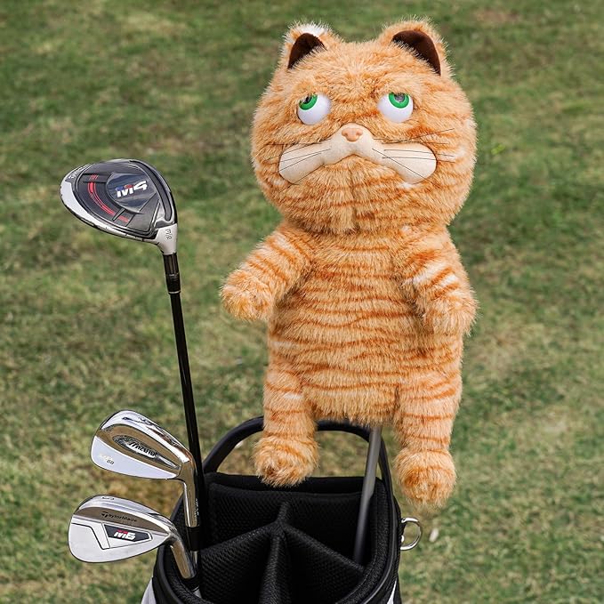 Golf Club Driver Headcovers Funny Animals Elephant Bear Driver Head Cover fits up to 460cc Driver Clube Head Great Gift Idea for Men Women Who Love Golf Also for Kids (Bear)