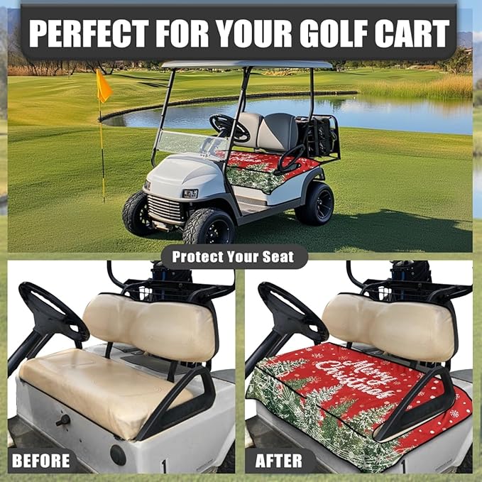 Golf Cart Seat Covers Universal Golf Cart Seat Cover Blanket Cushion Cover Sports Golf Cart Accessories