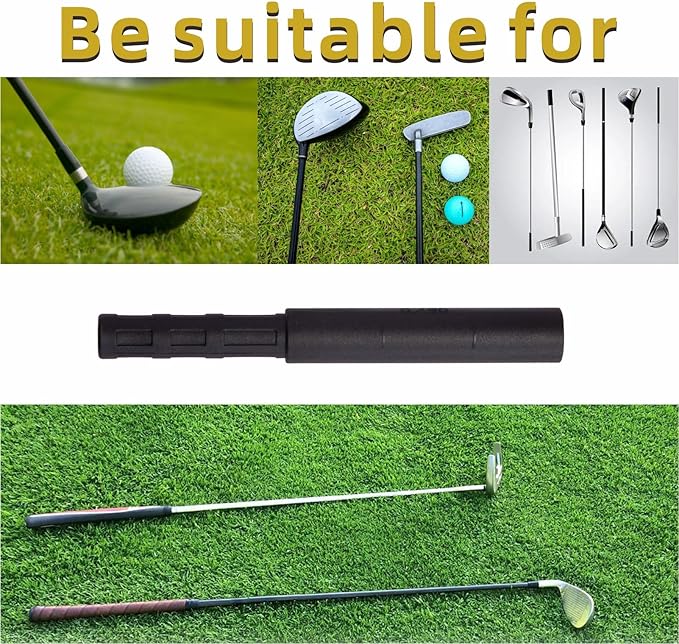 Golf Club Extension Golf Club Extensions Steel Shaft Putter Shaft Extension for Putter, Iron, and Golf Club Shafts