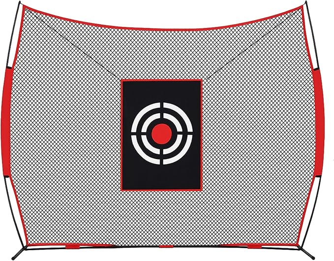 Golf Practice Net Backyard: Durable Swing Training Target – Indoor Outdoor Garage Home Use – Portable for Adults & Men Golfer Beginners