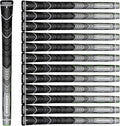 Geoleap Golf Grips Set of 13- Cord Rubber Compound Material, Hybrid Golf Club Grips, All Weather Performance.