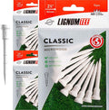 LIGNUM Unbreakable Microwood Golf Tees 50x More Durable/Adjustable Golf Tee/Innovative Wood Fiber and Natural Adhesives/Golf Tee, Golf Tees, Tees Golf, Golf Ball Tees/Pack of 3