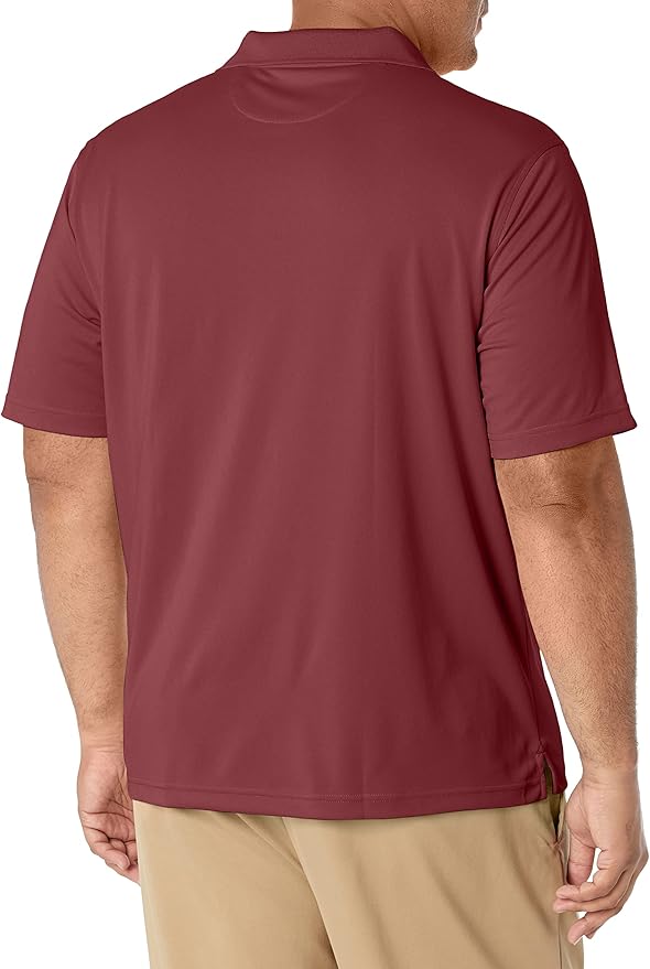 Amazon Essentials Mens Golf Polo Shirt, Moisture-Wicking Quick Dry, Short Sleeve