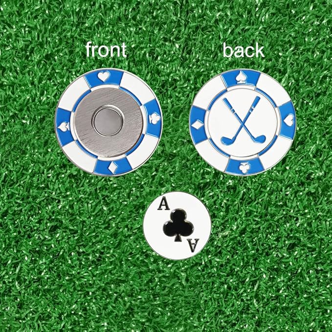 Golf Ball Marker Golf Poker Chips Gifts Sets