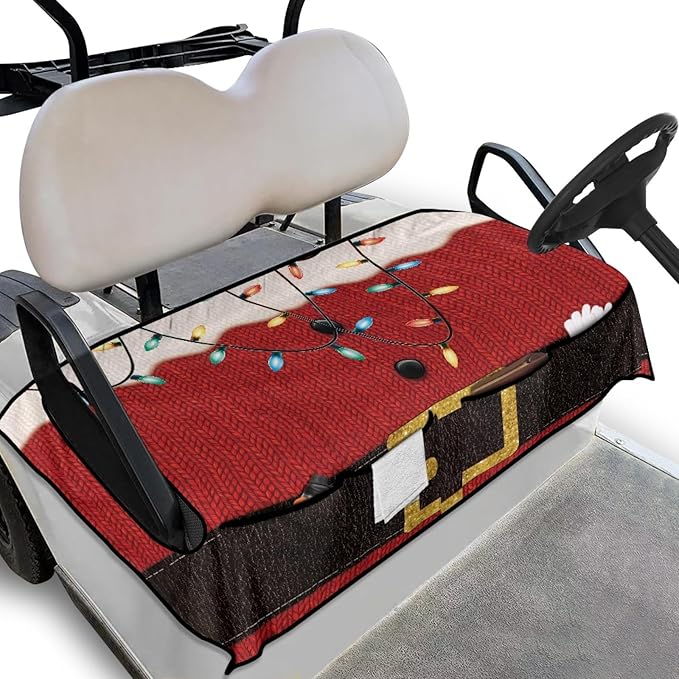 Golf Cart Seat Covers Universal Golf Cart Seat Cover Blanket Cushion Cover Sports Golf Cart Accessories
