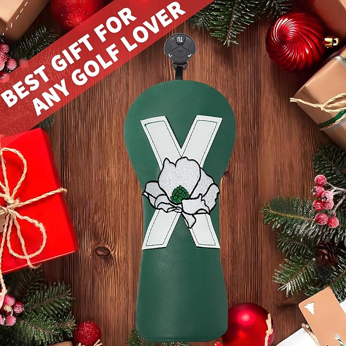 Premium Golf Club Head Cover - Fits Most Clubs, Heavy-Duty Construction, Protects Against Scratches and Damage, Specifically Designed for Hybrid and Fairway Woods.