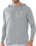 NORTHYARD Men's UPF 50+ Hoodie Shirts Long Sleeve Sun Protection Fishing Swim Beach UV SPF Rash Guard Quick Dry Lightweight