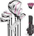 Women's Complete Golf Club Set with Golf Stand Bag Right-Handed 7/10/11 Clubs