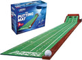 Perfect Practice Golf Putting Mat - Portable Putting Green, Indoor & Outdoor Practice, with Ball Return - Golf Training Aid for Home, Office, Backyard - Golfing Gifts for Men