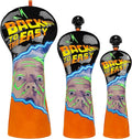 Golf Club Head Cover Golf Head Cover Driver Headcover Fairway Wood Headcover Hybrid Club Head Cover Back to The Easy