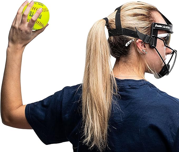 Franklin Sports Official Game Softballs - OL3000 Fastpitch 12" Inch Yellow Softballs - Official Size + Weight Tournament Balls for Practice + Games - 1 Softball