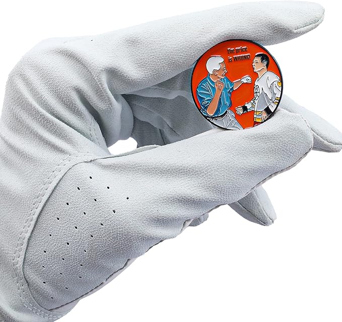 Golf Ball Marker with Magnetic Hat Clip - Funny Golf Gift