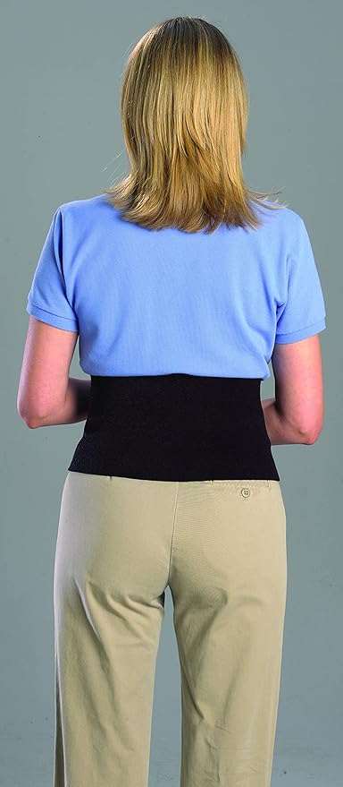 MUELLER Sports Medicine Waist and Back Brace Support Belt, Back Pain Relief Support for Men and Women, Ideal for Weak, Sore, Injured Backs, Black, One Size